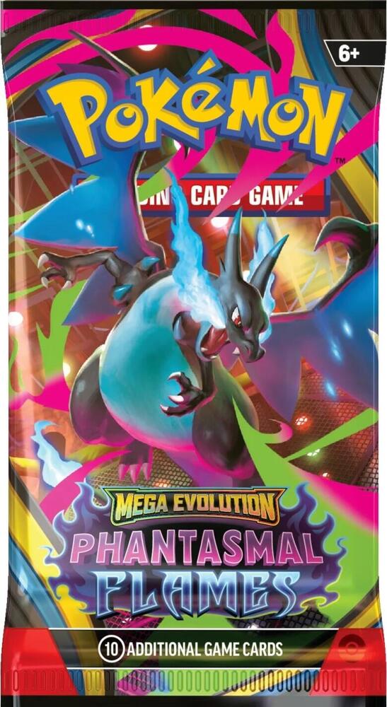 Phantasmal Flames Booster Pack sealed Pokémon TCG product