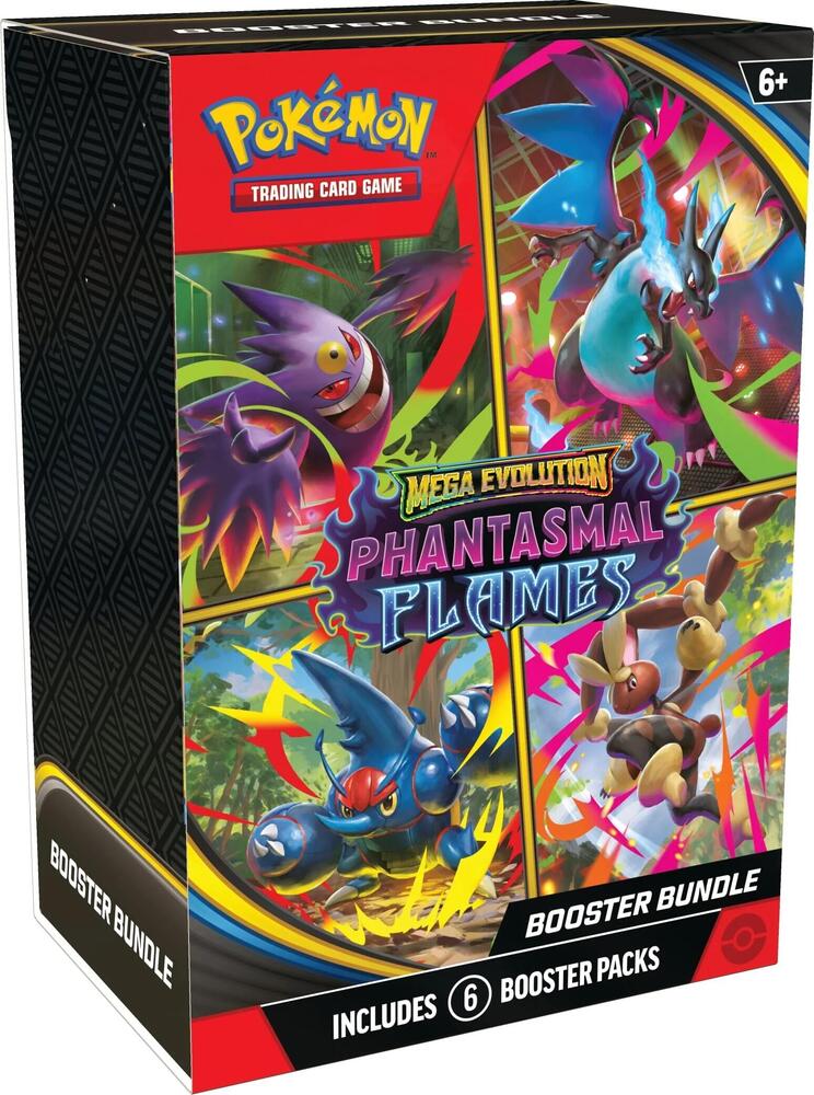 Phantasmal Flames Booster Bundle sealed Pokémon TCG product