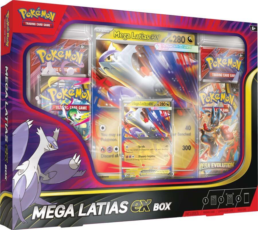Mega Latias ex Box sealed Pokémon TCG product