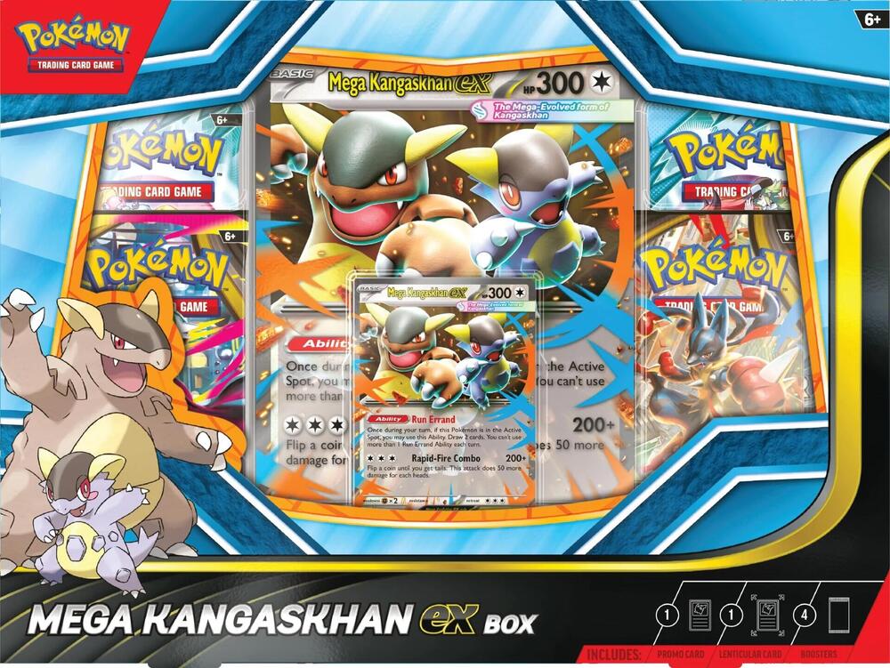 Mega Kangaskhan ex Box sealed Pokémon TCG product