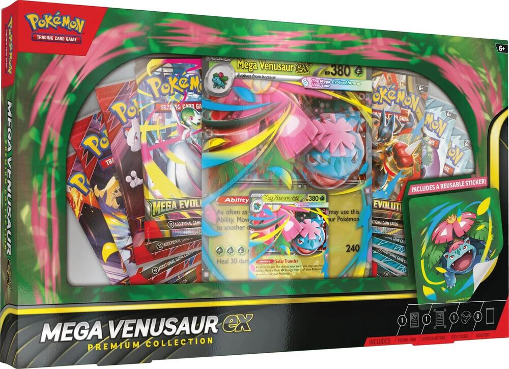 Mega Venusaur ex Premium Collection sealed Pokémon TCG product