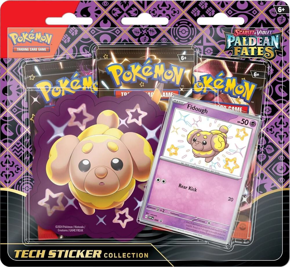 Paldean Fates Tech Sticker Collection Case