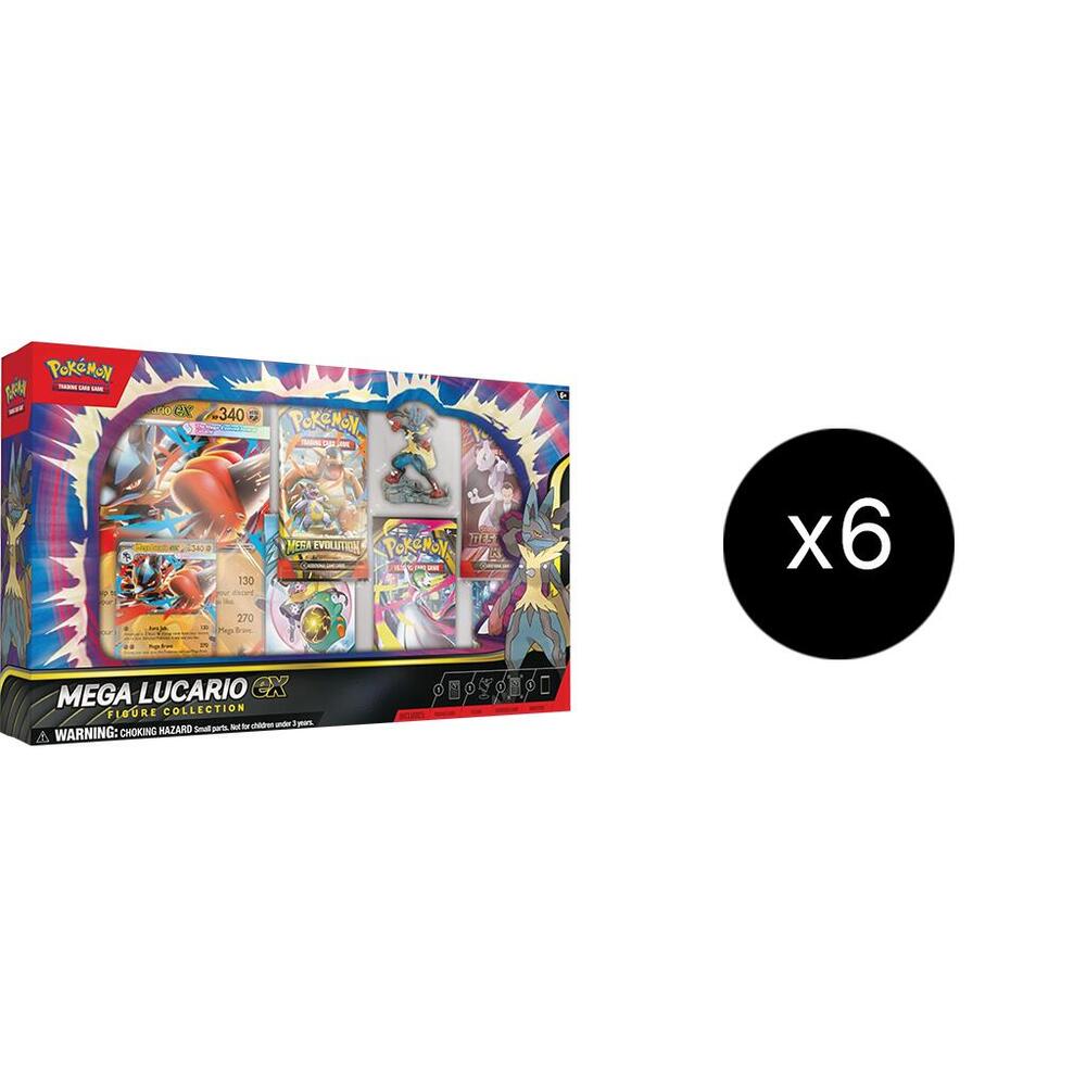 Mega Lucario ex Premium Figure Collection Case sealed Pokémon TCG product