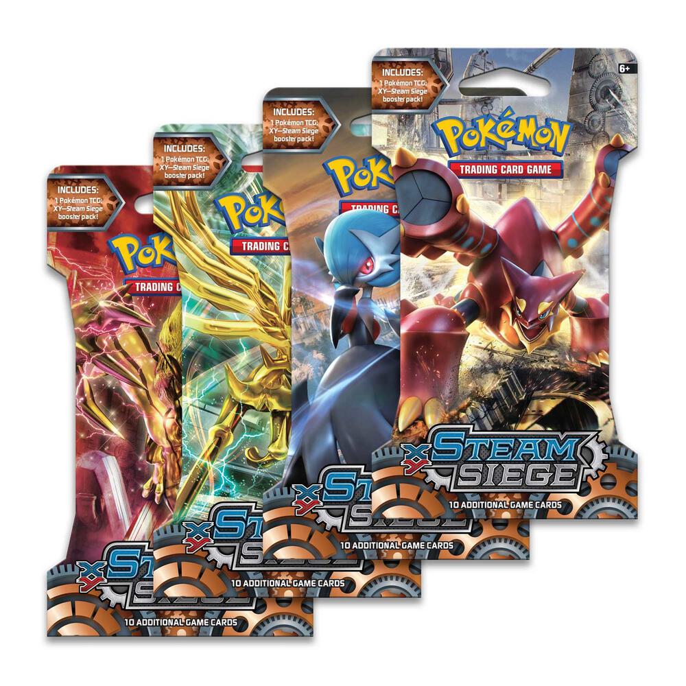Steam Siege Sleeved Booster Case