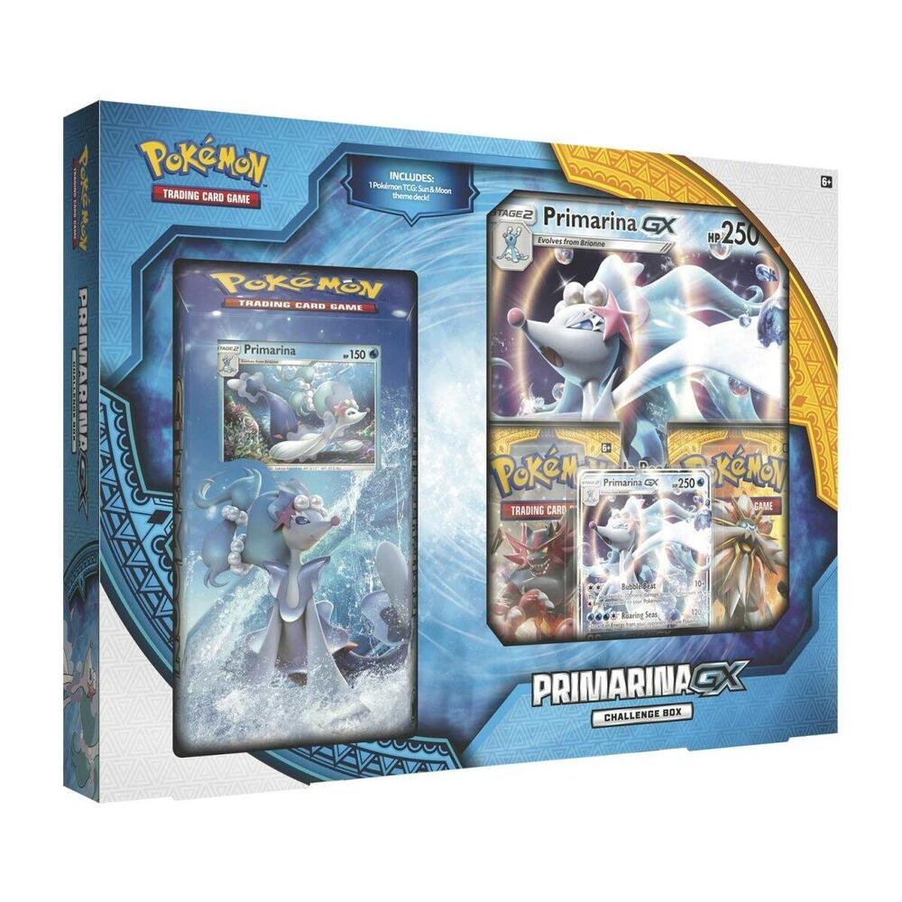 Primarina GX Challenge Box sealed Pokémon TCG product
