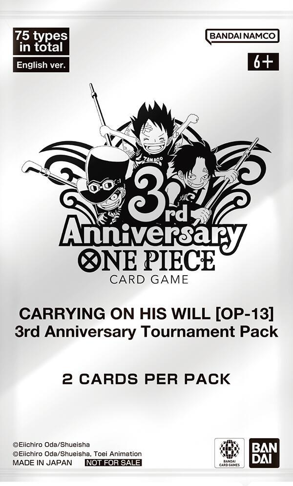 Carrying On His Will: 3rd Anniversary Tournament Cards