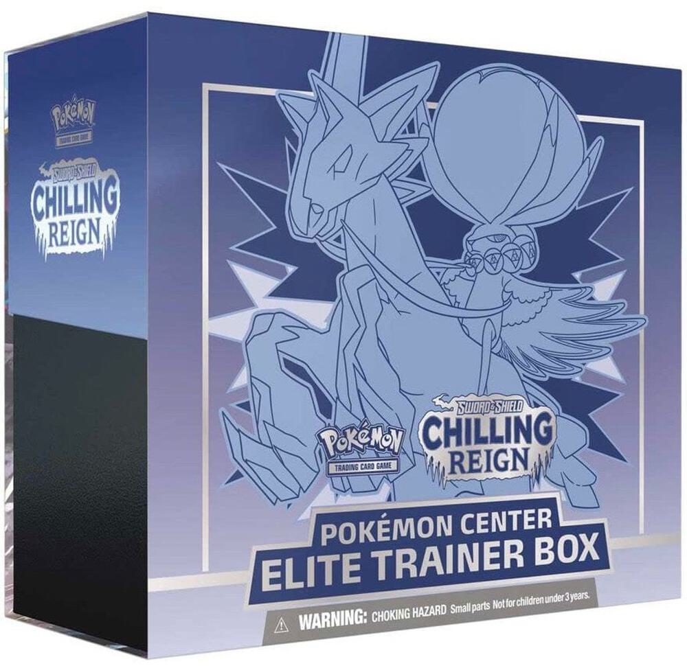 Chilling Reign Pokemon Center Elite Trainer Box Case (Exclusive)