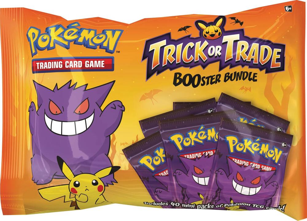 Trick or Trade BOOster Bundle (120 ct) sealed Pokémon TCG product