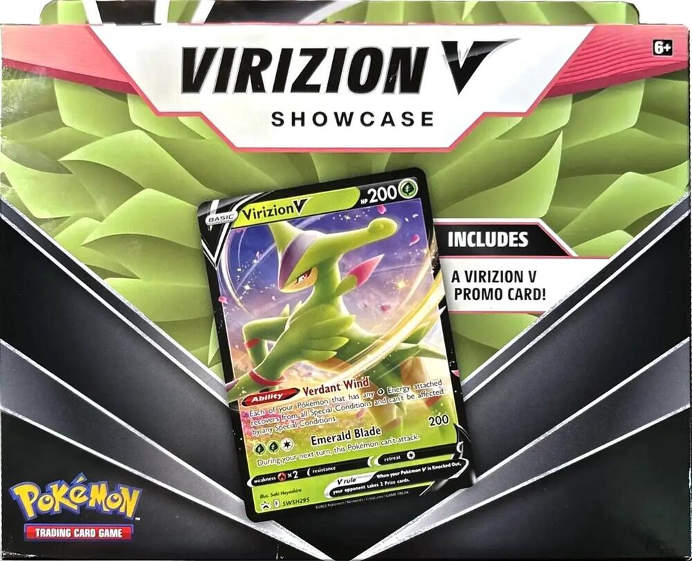 Virizion V Showcase sealed Pokémon TCG product