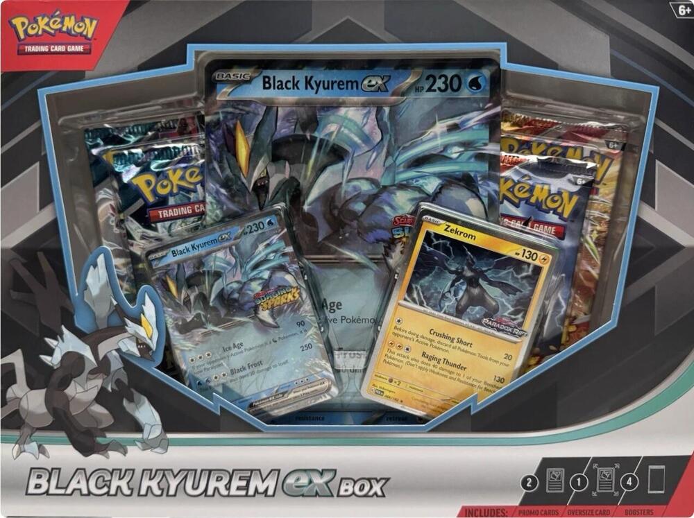 Black Kyurem ex Box sealed Pokémon TCG product