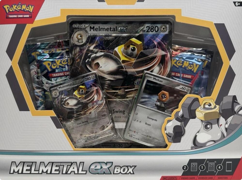 Melmetal ex Box sealed Pokémon TCG product