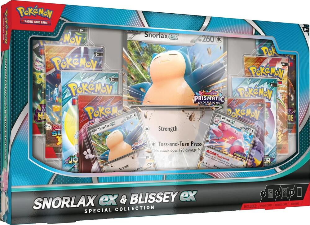Snorlax ex & Blissey ex Special Collection sealed Pokémon TCG product