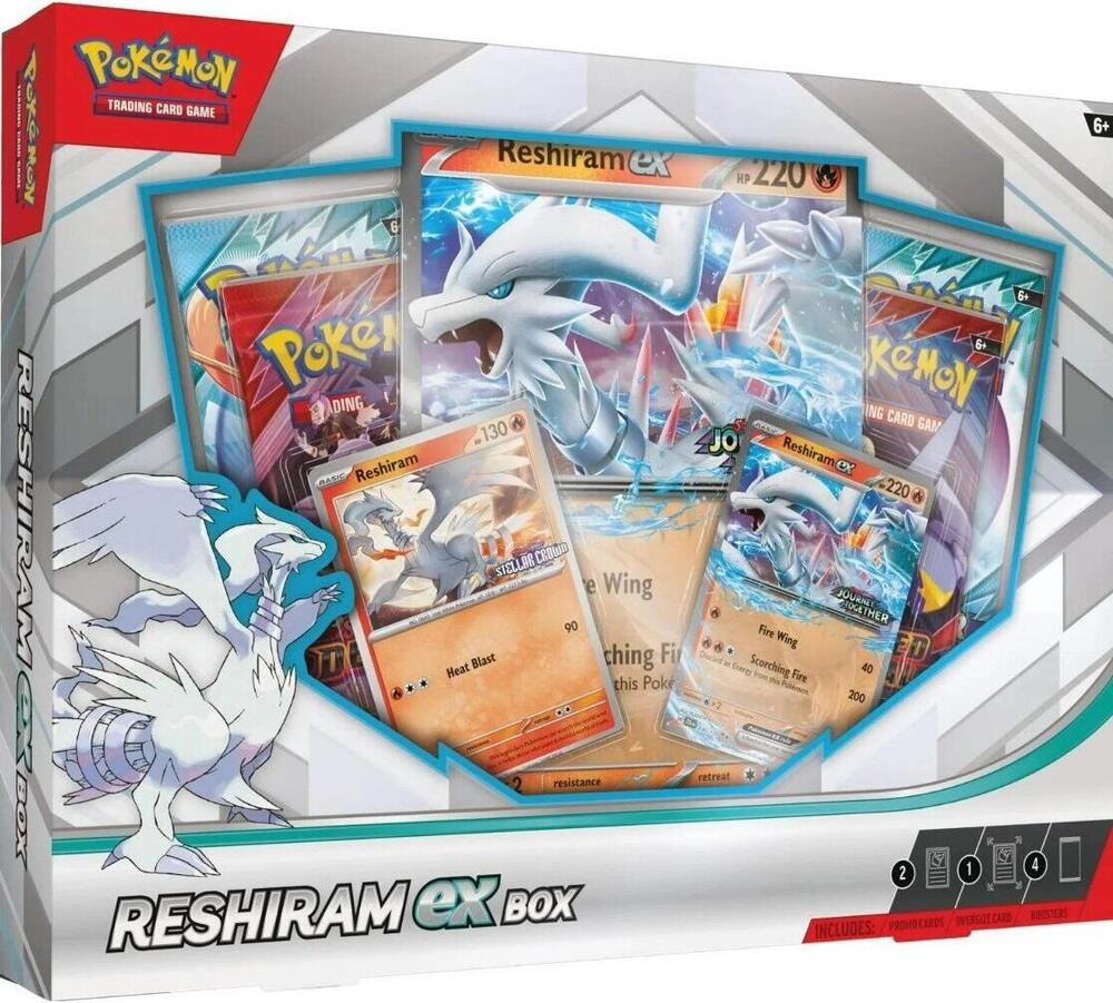 Reshiram ex Box sealed Pokémon TCG product