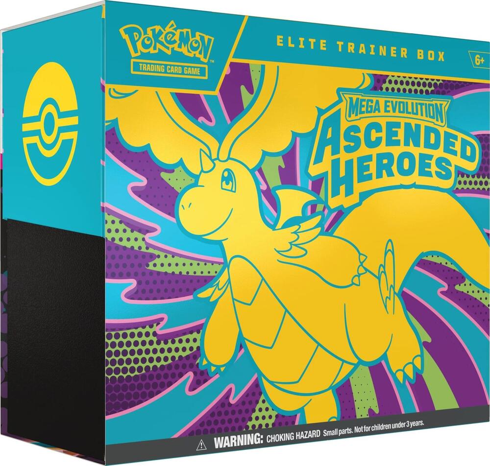 Ascended Heroes Elite Trainer Box sealed Pokémon TCG product