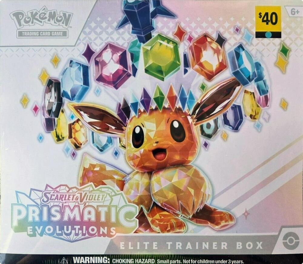 Prismatic Evolutions Elite Trainer Box (Dollar General Exclusive) sealed Pokémon TCG product