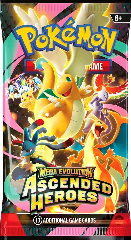 Ascended Heroes Booster Pack sealed Pokémon TCG product