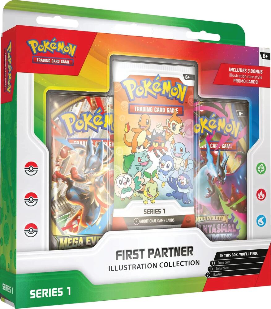 First Partner Illustration Collection (Series 1) sealed Pokémon TCG product