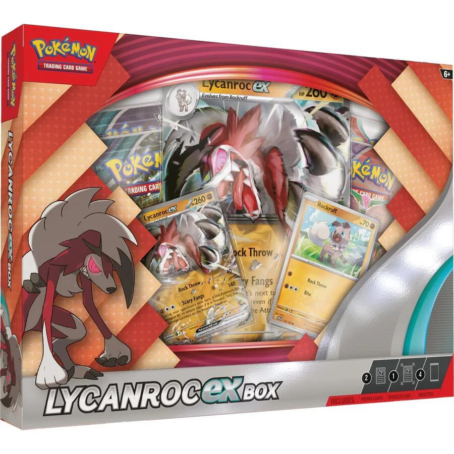 Lycanroc ex Box (EU Exclusive) sealed Pokémon TCG product