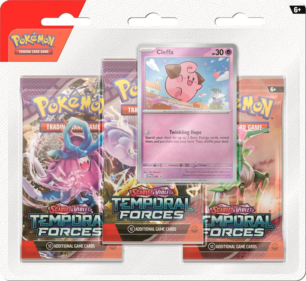 Temporal Forces 3 Pack Blister Display