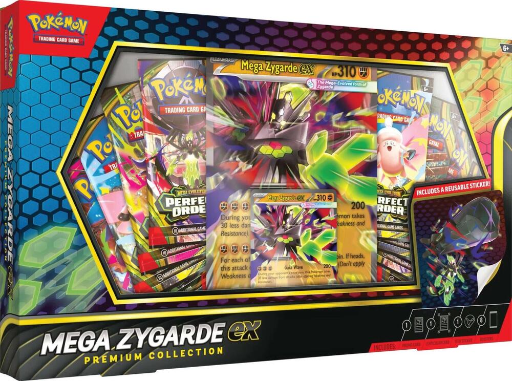 Mega Zygarde ex Premium Collection sealed Pokémon TCG product