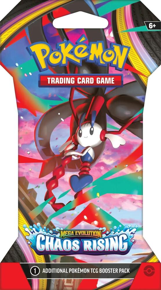 Chaos Rising Sleeved Booster Pack sealed Pokémon TCG product