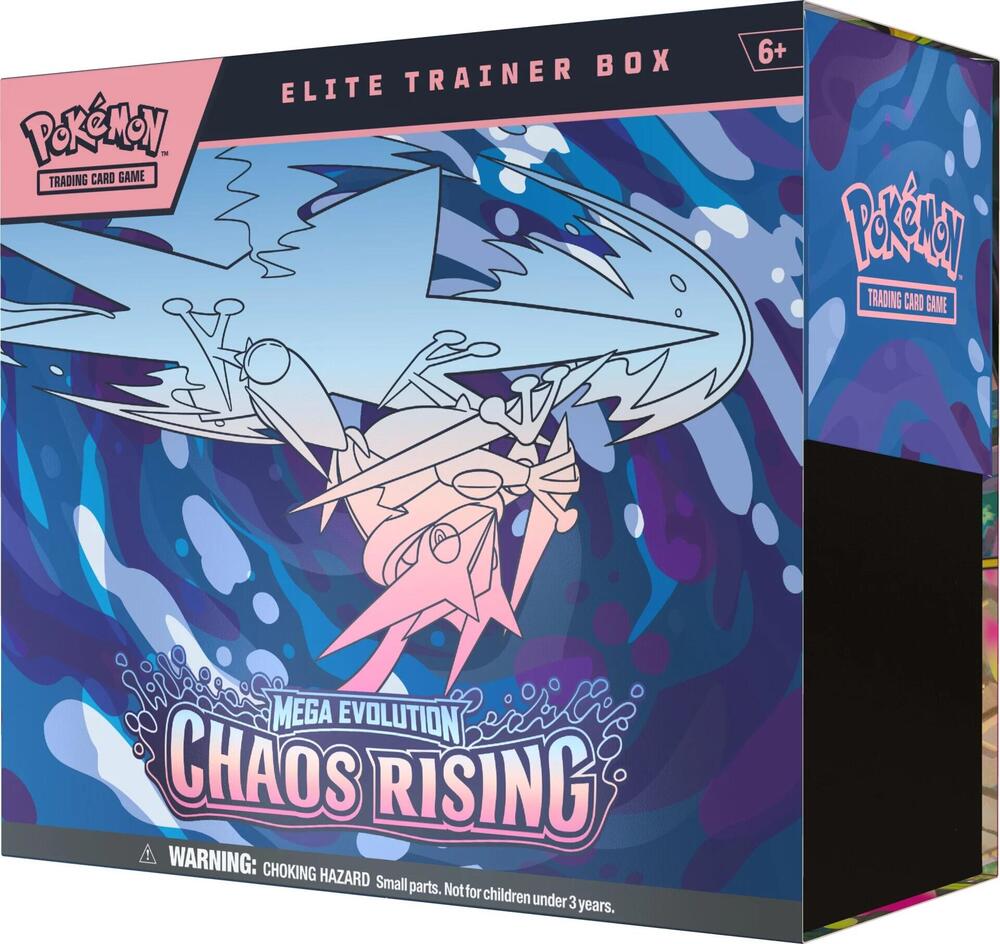 Chaos Rising Elite Trainer Box sealed Pokémon TCG product
