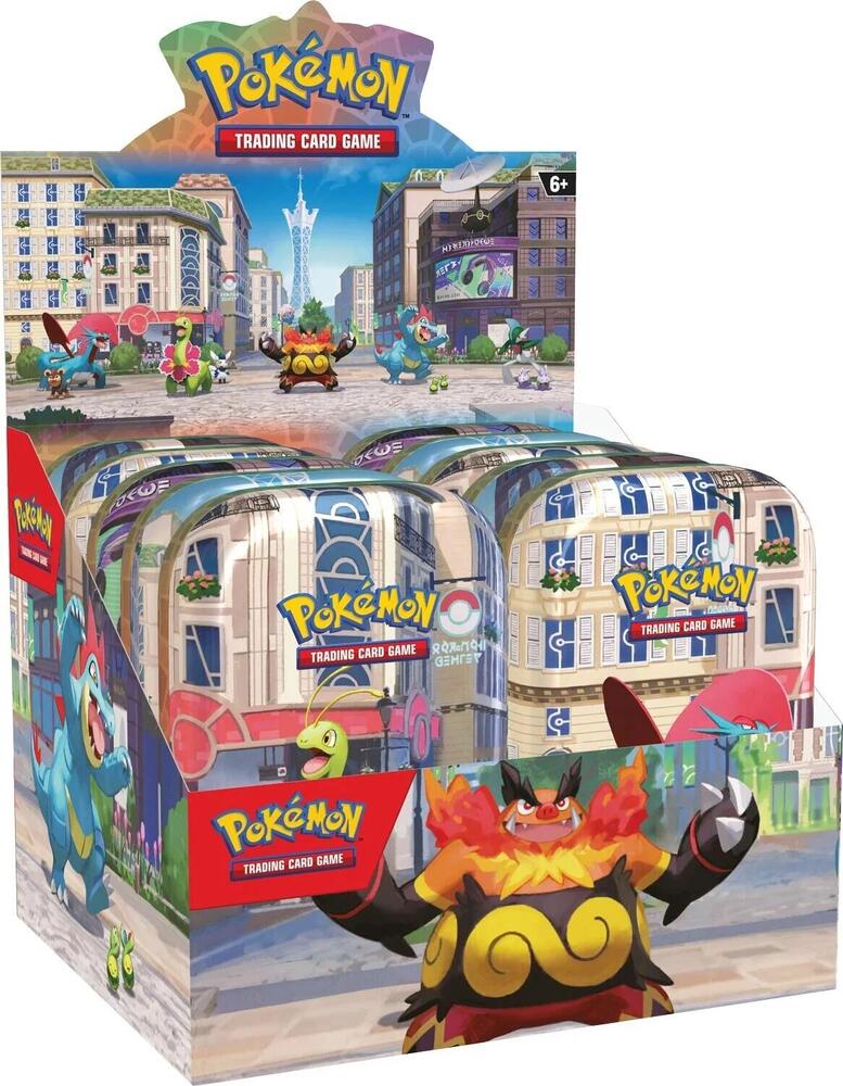 Lumiose City Mini Tin Display sealed Pokémon TCG product