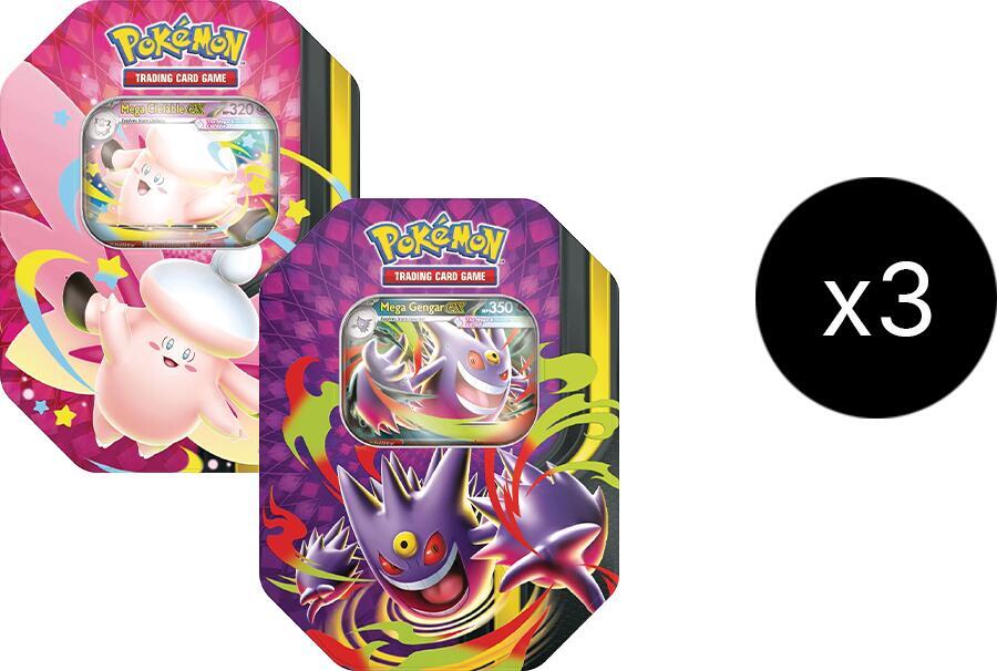 Mega Moonlit Tin Case sealed Pokémon TCG product