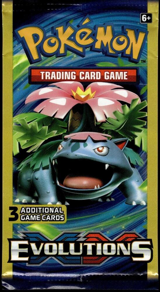 Evolutions Mini Pack sealed Pokémon TCG product