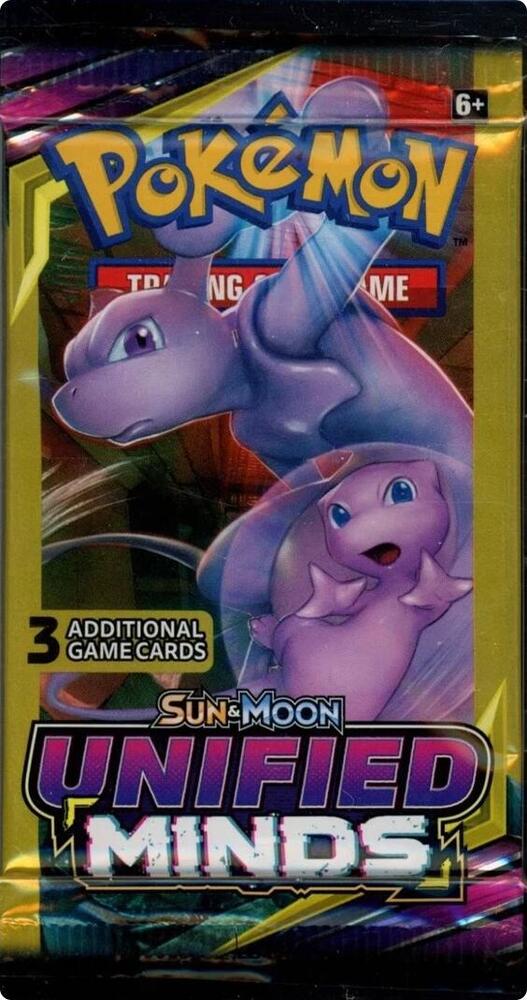 Unified Minds Mini Pack sealed Pokémon TCG product