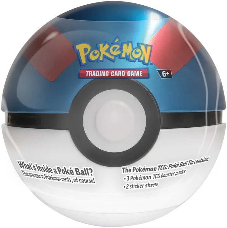Pokemon - Poke Ball Tin - Great Ball (Q4 2025) sealed Pokémon TCG product