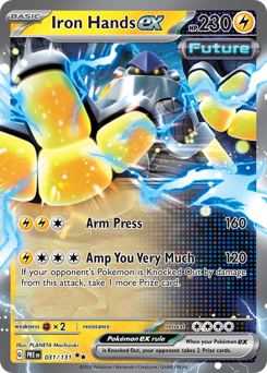Iron Hands ex - 2025 (Liao Fu Guan) sealed Pokémon TCG product