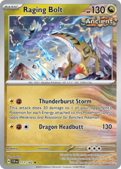 Raging Bolt - 2025 (Yuya Okita) sealed Pokémon TCG product
