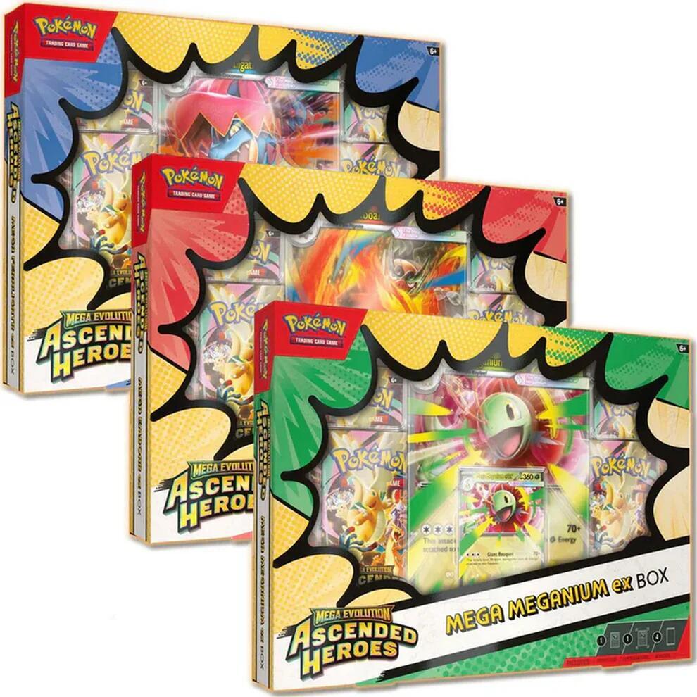 Costco Ascended Heroes Mega ex Box Bundle sealed Pokémon TCG product