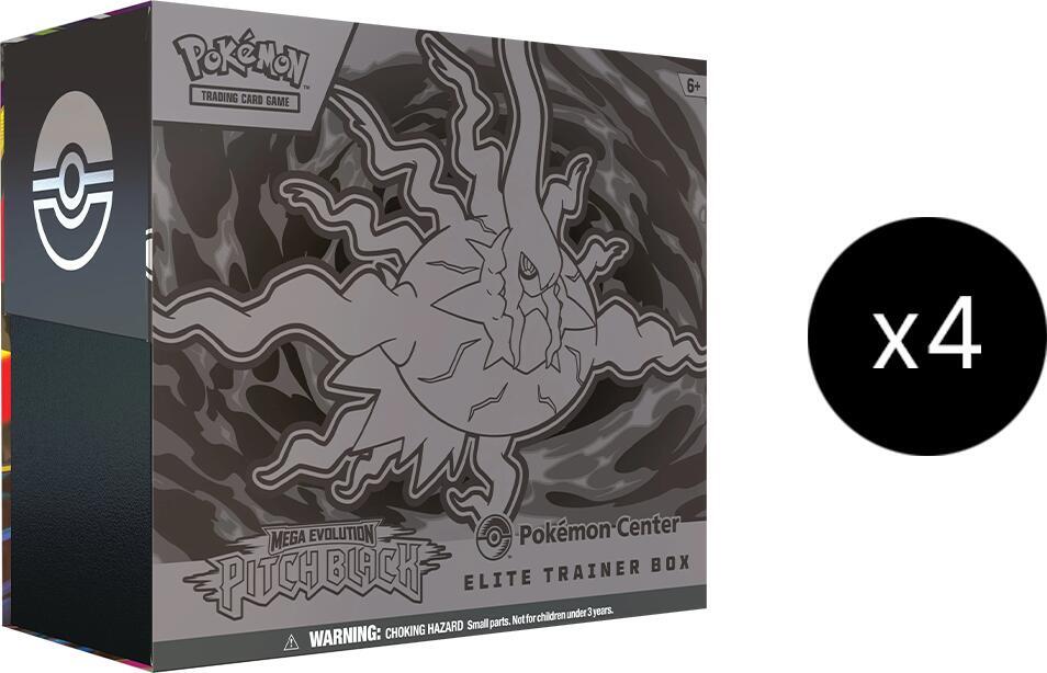 Pitch Black Pokemon Center Elite Trainer Box Case (Exclusive) sealed Pokémon TCG product