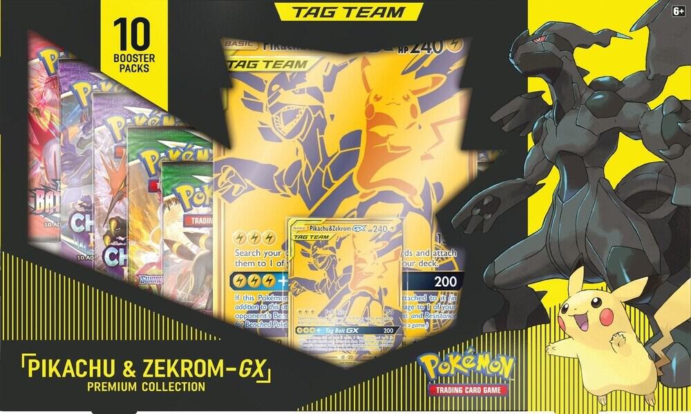 Pikachu & Zekrom GX Premium Collection Case sealed Pokémon TCG product