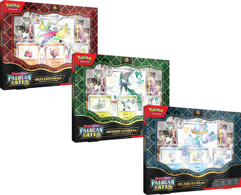 Paldean Fates Premium Collection Case sealed Pokémon TCG product