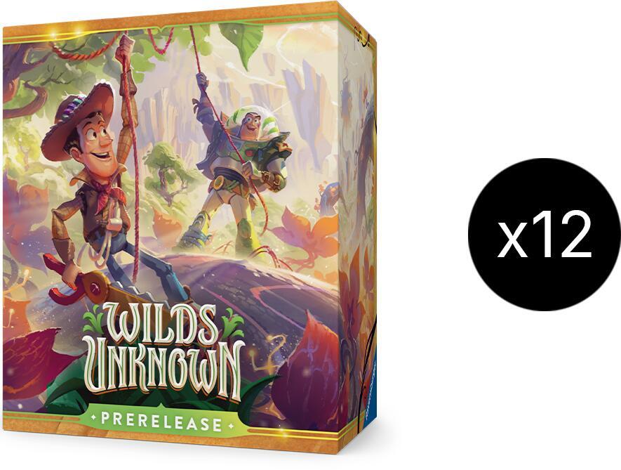 Disney Lorcana: Wilds Unknown Prerelease Box Case