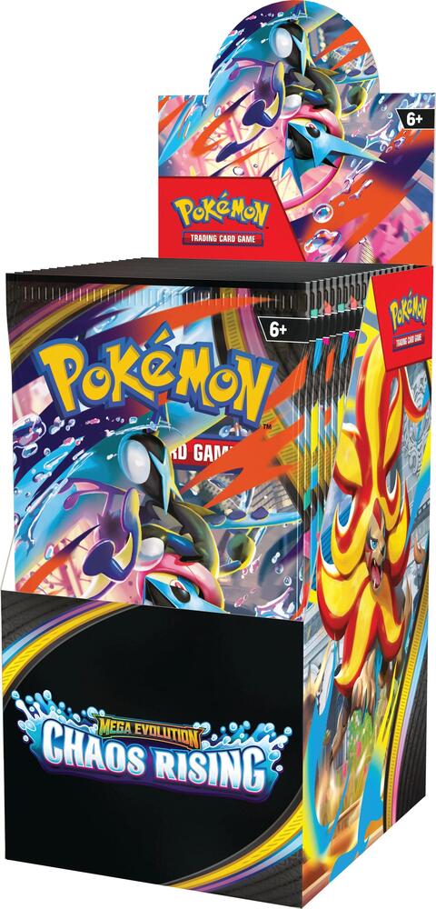Chaos Rising Half Booster Box sealed Pokémon TCG product