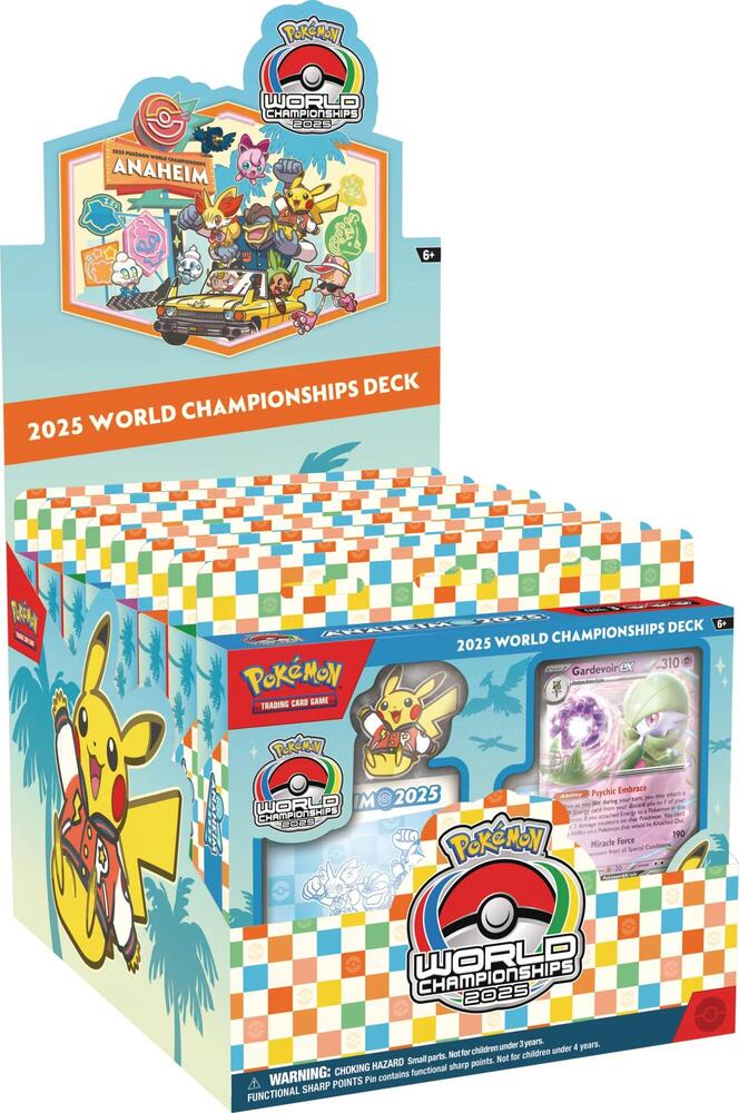 2025 World Championship Deck Display sealed Pokémon TCG product