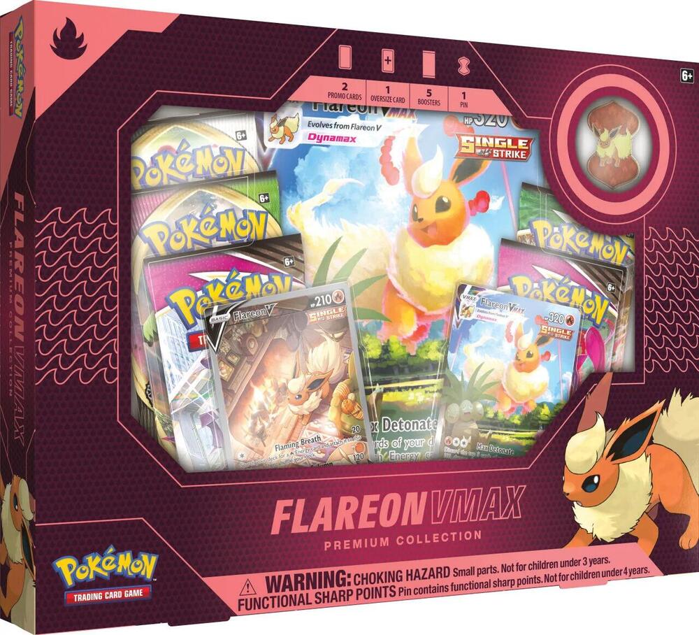 Flareon VMAX Premium Collection (EU Exclusive) sealed Pokémon TCG product