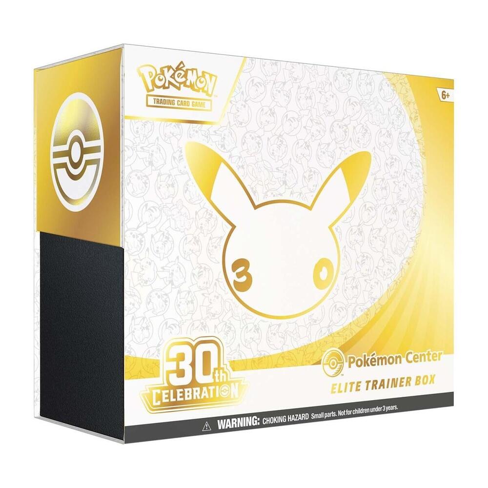 30th Celebration Pokemon Center Elite Trainer Box sealed Pokémon TCG product
