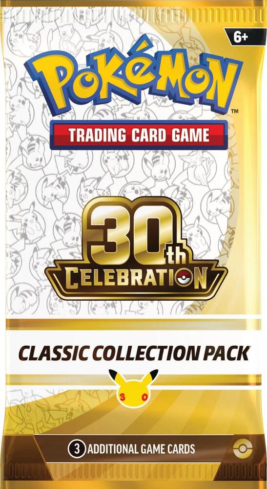 30th Celebration Classic Collection Pack sealed Pokémon TCG product