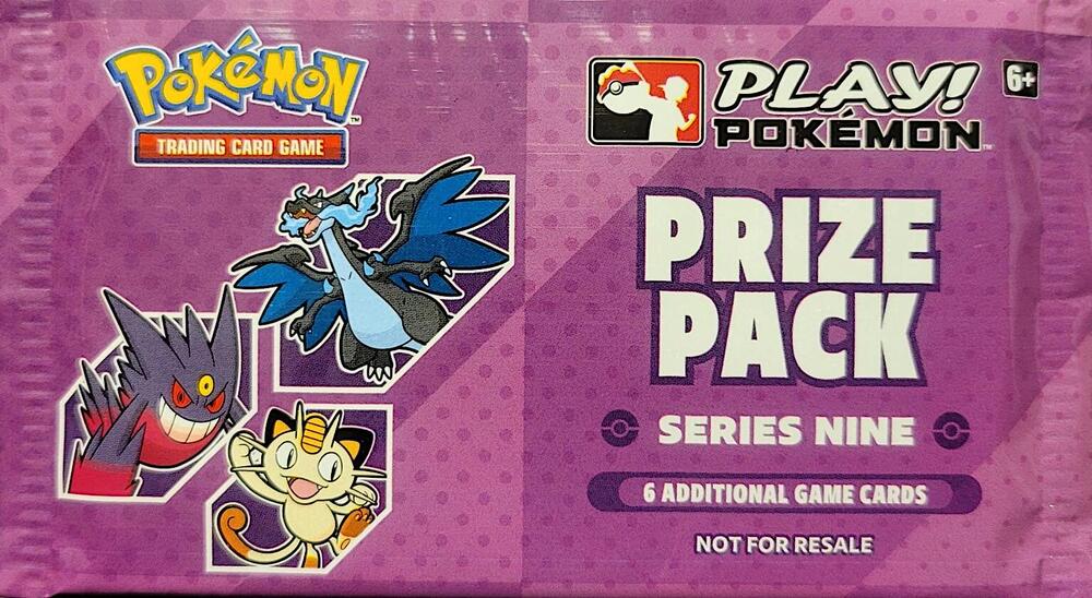 Play! Pokemon Prize Pack Series Nine sealed Pokémon TCG product
