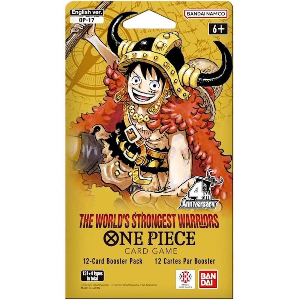 The World's Strongest Warriors Sleeved Booster Pack