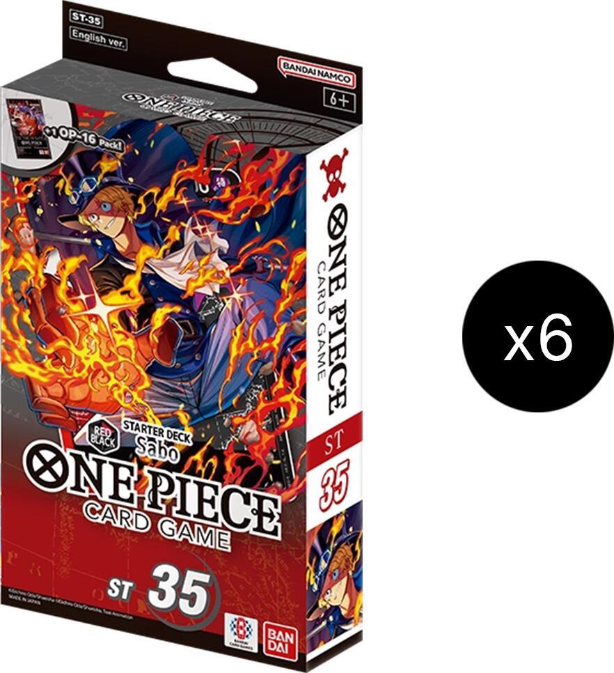 Starter Deck 35: RED/BLACK Sabo Display
