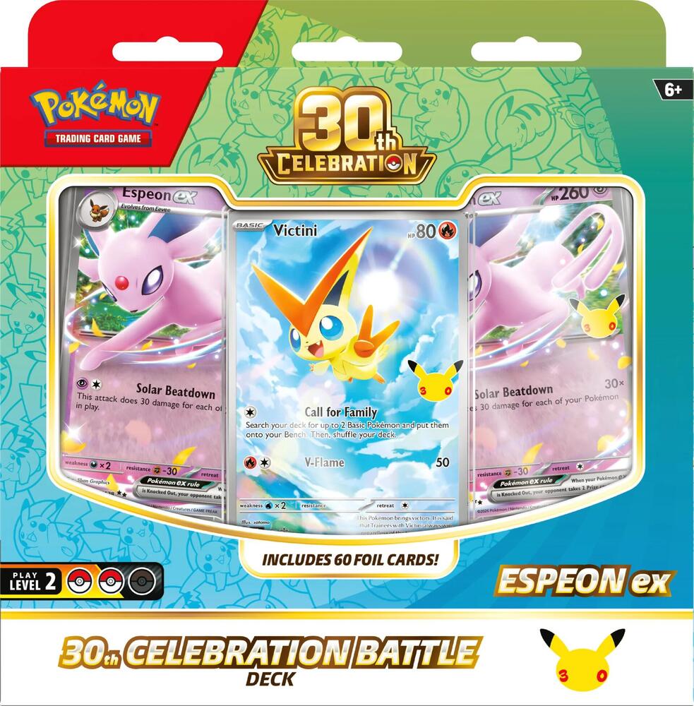 30th Celebration Battle Deck Case sealed Pokémon TCG product