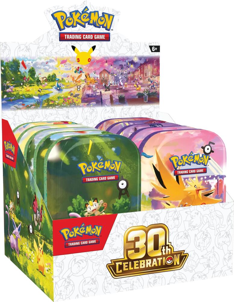 30th Celebration Mini Tin Display Case