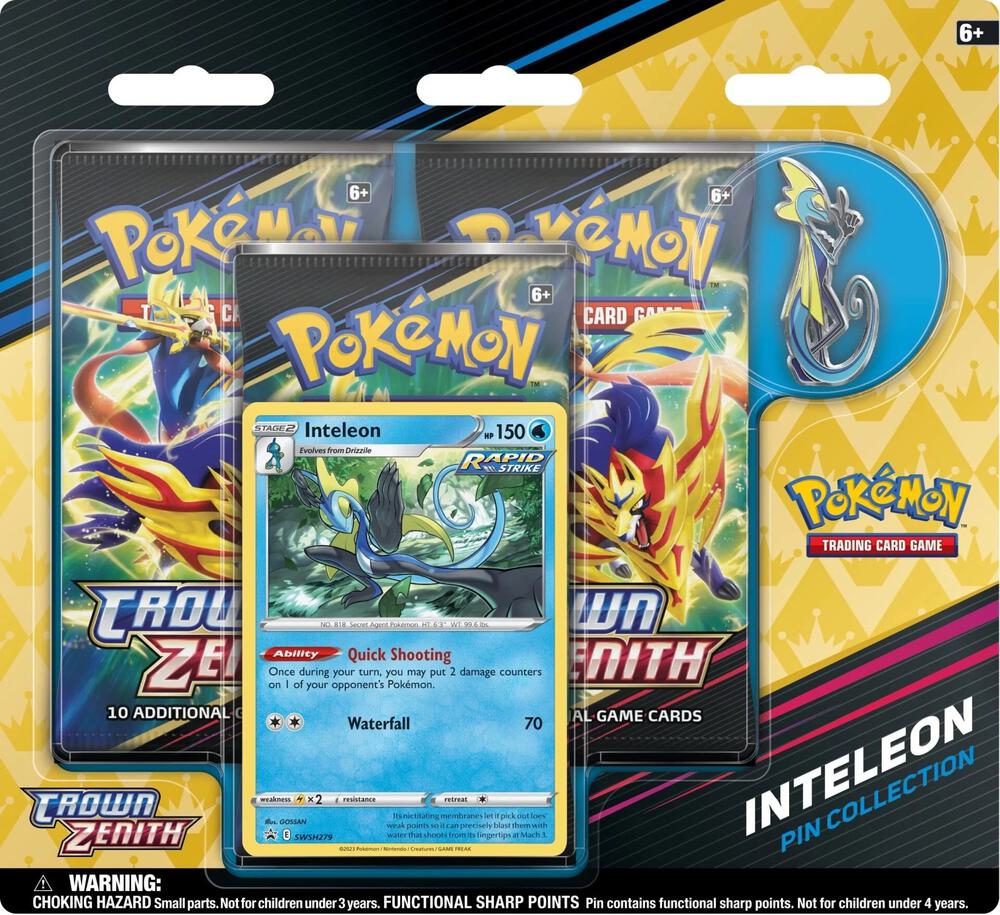 Crown Zenith Pin Collection Case sealed Pokémon TCG product