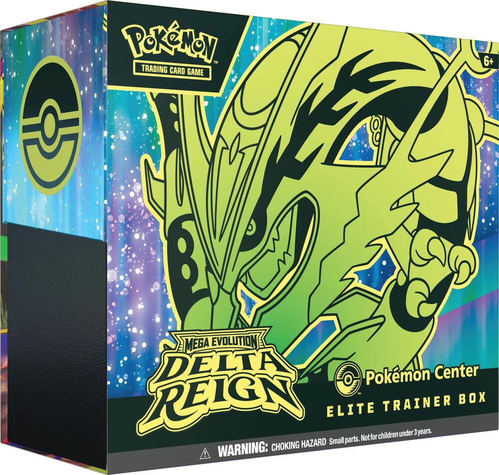 Delta Reign Pokemon Center Elite Trainer Box Case (Exclusive) sealed Pokémon TCG product